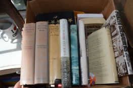 A box of books.