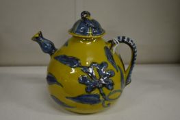 A Chinese teapot.