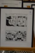 Tim Marwood, an original illustration for Thomas the Tank Engine.