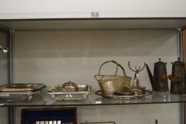 A quantity of plated items to include entree dishes.
