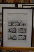 Tim Marwood, an original illustration for Thomas the Tank Engine.