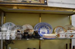 Various part coffee services, decorative china.