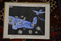 Patrick Blower, a cartoon for The Evening Standard, unframed.