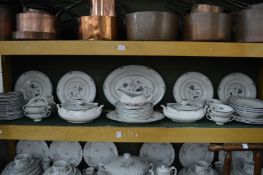 A comprehensive Royal Doulton Old Colony dinner service.