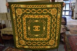 A ladies' head scarf.