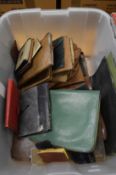 Various leather bags, wallets etc.