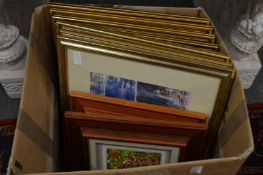 Clifford H. Fisher a quantity of assorted paintings and prints and various paintings/prints by other