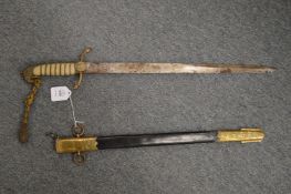A George III Naval dirk.