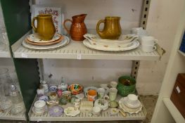 A quantity of decorative and household china.