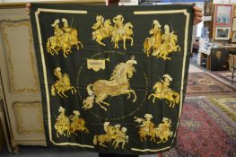 A ladies' head scarf.