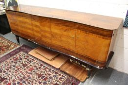 A stylish long low sideboard.