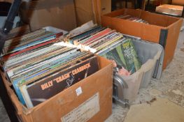 A large quantity of Country & Western LP records.