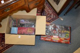 Various toys and models relating to Lord of the Rings, Harry Potter etc. boxed and in blister