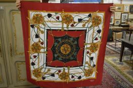 A ladies' head scarf.