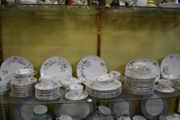 A comprehensive collection of Bavarian floral decorated dinner ware.
