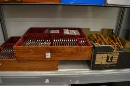 A large quantity of silver plated cutlery and other cutlery.