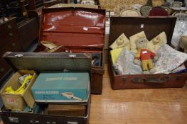 A Rupert Bear, various shoes and miscellaneous collectables.