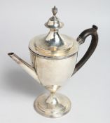 A GEORGE III SCOTTISH ARGYLE by HESTER BATEMAN, London, 1790, 9ins high.