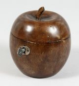 A GOOD APPLE TEA CADDY