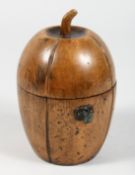 A GOOD MELON TEA CADDY