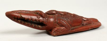 AN EGYPTIAN ALLIGATOR RASP.