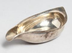 A GEORGE III PAP BOAT. London, 1792, maker Peter & Anne Bateman.