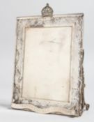 A GARRARD & CO. SILVER EDGED BLOTTER, with RAMC crest.