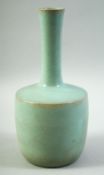 A CHINESE CELADON PORCELAIN VASE, 26cm high.
