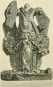 G.B. Piranesi, An antique etching of 'Trofeo di Ottaviano Augusto', 25.5