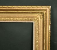 A 20th Century composition frame, rebate size 20