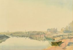 Murray Urquhart (1880-1972) British, 'Early Summer Morning on the Rother', circa 1947,