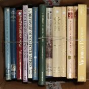 A collection of art related reference books including British Sporting Art, East Anglian Painters