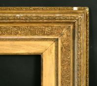 A 19th Century gilt composition frame, rebate size 10