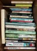 A collection of art related reference books including British Watercolour Artists up to 1910 Vol