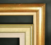 Two 20th Century moulded frames, rebate size 39.52