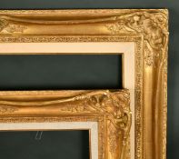 Two 20th Century swept frames, rebate size one 28.75