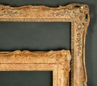 An early 20th Century swept frame, rebate size 36