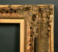 A Chippendale style frame, 24 x 18 along with an early 20th Century composition frame, 24