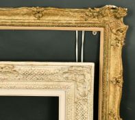 A 19th Century gilt composition frame with a light finish, rebate size 15