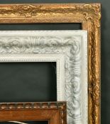 An early 20th Century silvered composition frame, rebate size 142 x 18