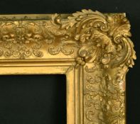 A 19th Century gilt composition frame, rebate size 9