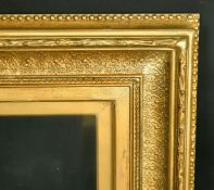 A 19th Century gilt composition frame, rebate size 12