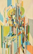 20th Century, a geometric abstract composition, acrylic on board, by repute from the house of