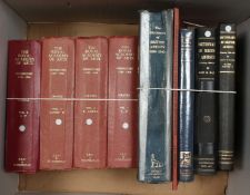 A collection of art related reference books including The Royal Academy of Arts all 4 Vols and