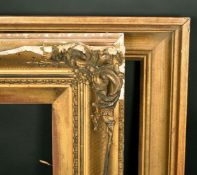 A 19th Century swept frame, rebate size 18