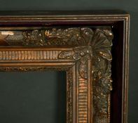 A Continental frame set with in a rectangular mount, rebate size 21.25