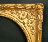 A 20th Century oval frame, rebate size 20