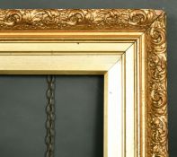 A 19th Century gilt composition frame, rebate size 20