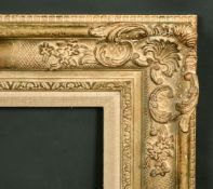 A 20th Century gilt composition frame, rebated 13