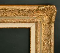 A 20th Century gilt composition frame, rebate size 25.5